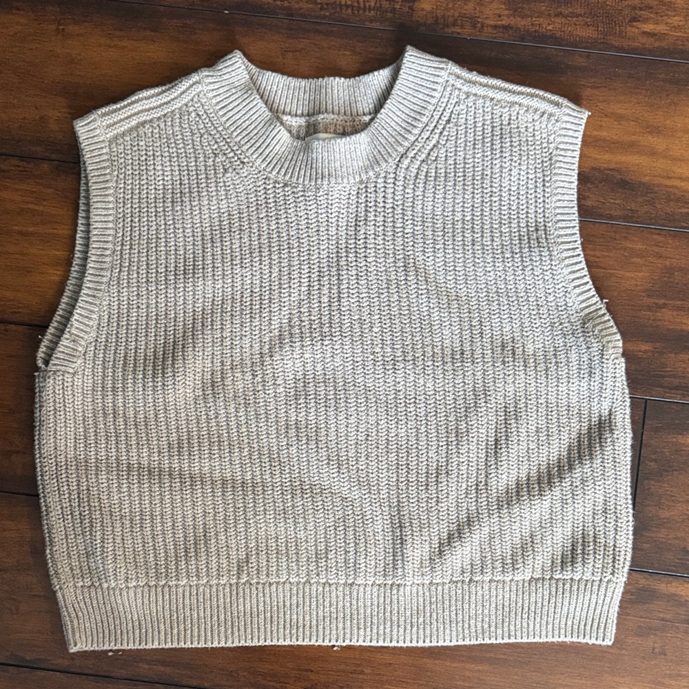 Abercrombie & Fitch Women's Knit Sweater - Gray